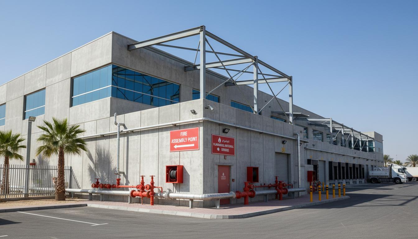 Industrial Warehouse Fire Safety